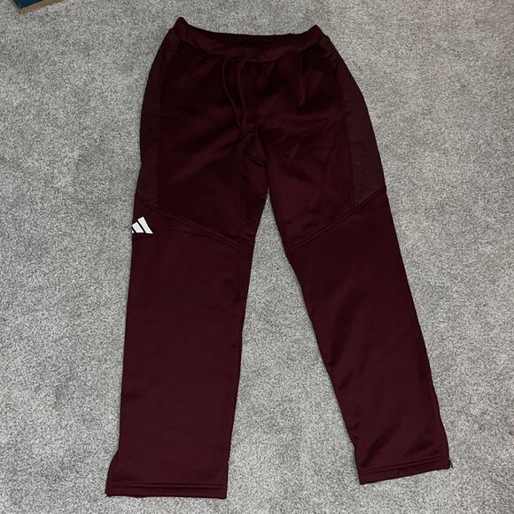 New adidas Fleece climawarm TPR team jogging aeroready tapered mens sweatpants M - Picture 1 of 8